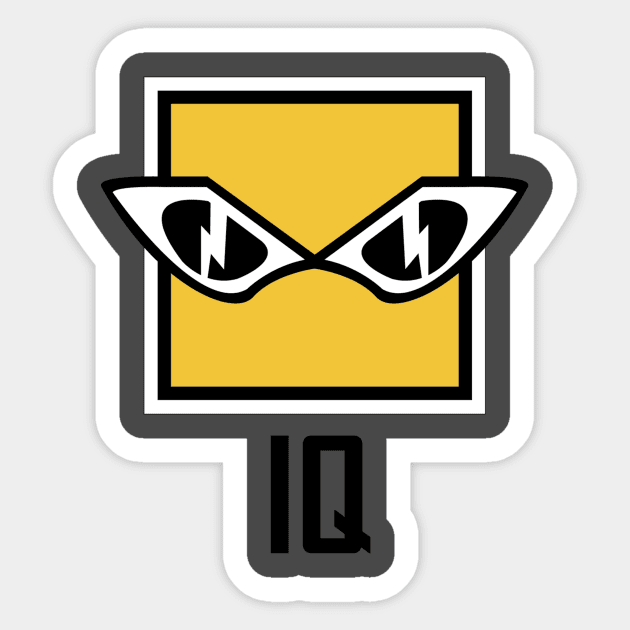 Rainbow Six Siege IQ Sticker by SwanickShirts